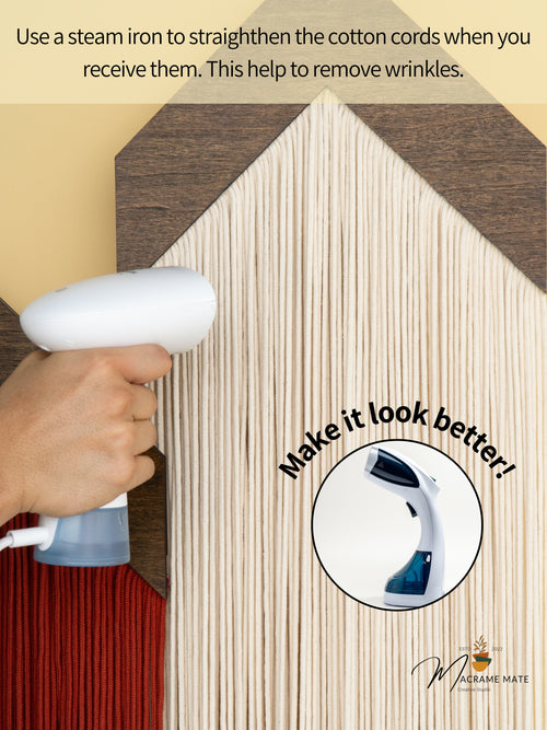 fiber wall art for boho home decoration