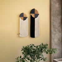 Macrame fiber wall decor perfect for creating a cozy and inviting atmosphere in any room