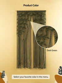 Dark green textured fabric with a close-up detail on a beige background