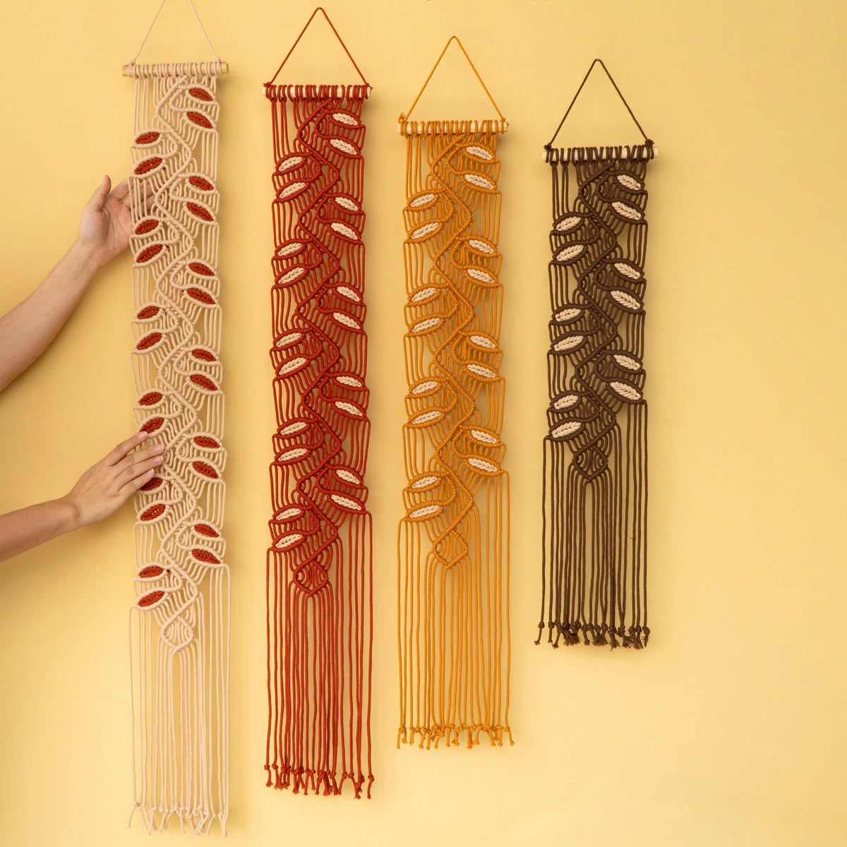 Vesta Earth Macrame Wall Hangings